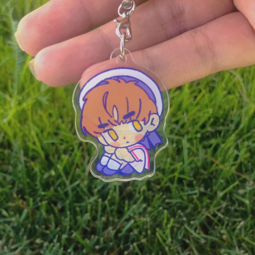 Syaoran Lee Card Captor Sakura fanart keychain