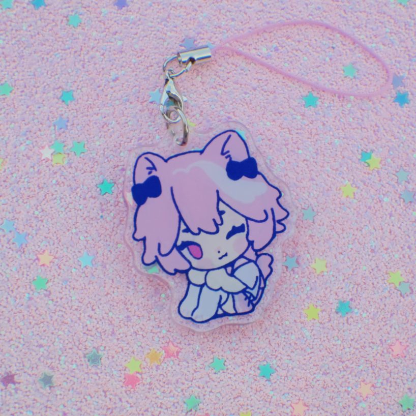 ASTOLFO fATE CHARM KEYCHAIN