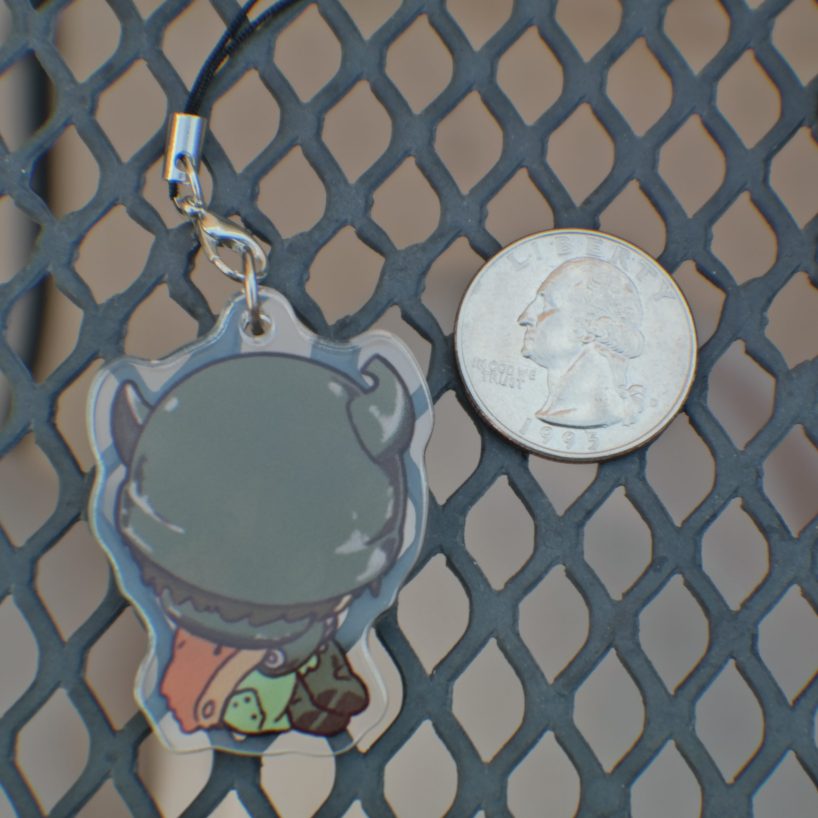 Made in Abyss Reg charm keychain fanart