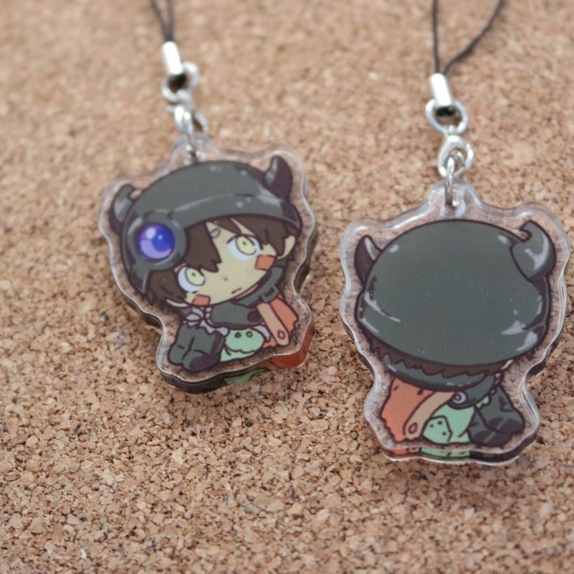 Made in Abyss Reg charm keychain fanart