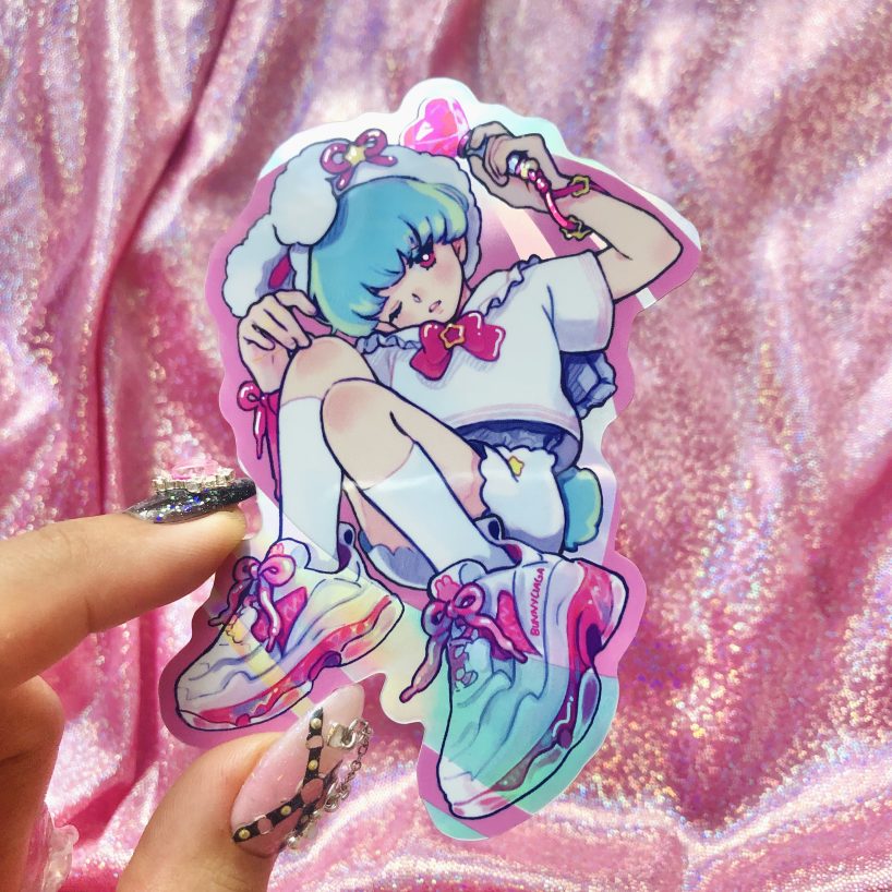 sailor bunny boy sticker